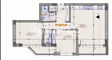 Двустаен апартамент, Варна, Възраждане 1, 680795, Снимка 1