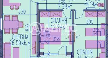 Тристаен апартамент, Пловдив, Широк център, 622796, Снимка 4