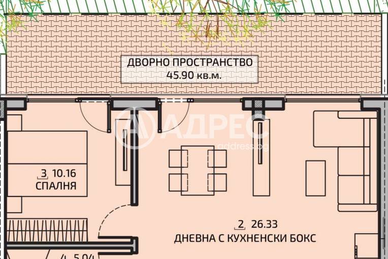 Двустаен апартамент, София, Малинова Долина, 676796, Снимка 1