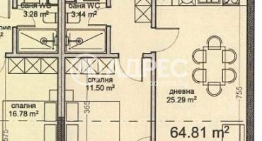 Двустаен апартамент, Варна, Владислав Варненчик, 682797, Снимка 2