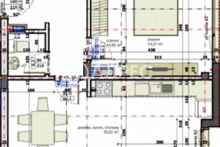 Тристаен апартамент, Стара Загора, Широк център, 702798, Снимка 2