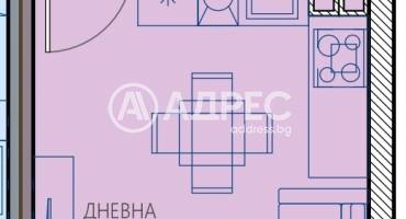 Едностаен апартамент, Варна, Владислав Варненчик, 683799, Снимка 2