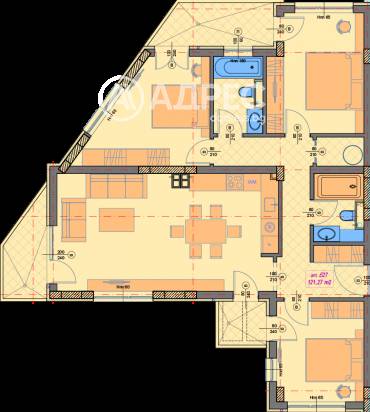 Многостаен апартамент, София, Манастирски ливади - изток, 679804, Снимка 1