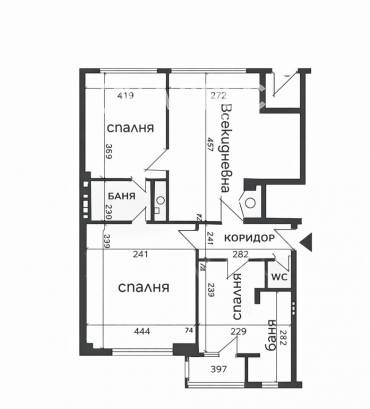 Тристаен апартамент, София, Център, 681804, Снимка 1