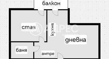 Двустаен апартамент, София, Манастирски ливади - запад, 680810, Снимка 4