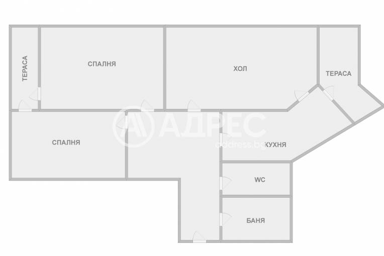Тристаен апартамент, Варна, Лятно кино Тракия, 687810, Снимка 13