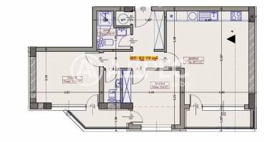 Тристаен апартамент, Варна, Възраждане 1, 680811, Снимка 2