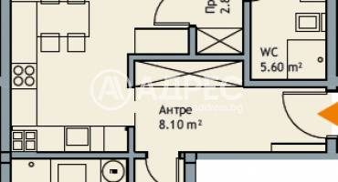 Тристаен апартамент, Варна, к.к. Чайка, 661814, Снимка 4