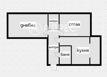 Двустаен апартамент, София, Хаджи Димитър, 639815, Снимка 1