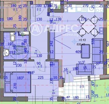 Двустаен апартамент, София, Връбница 2, 671815, Снимка 1
