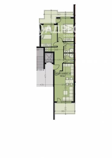 Тристаен апартамент, София, Манастирски ливади - изток, 656816, Снимка 1