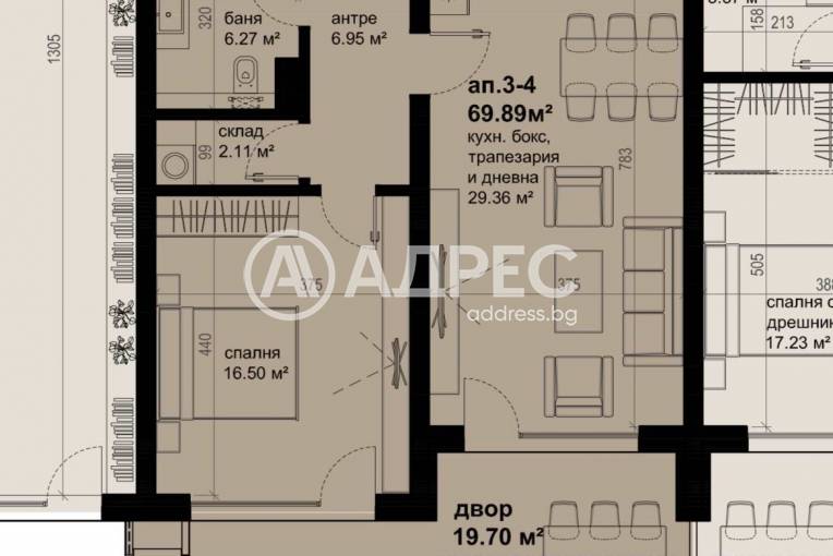Двустаен апартамент, Бургас, Изгрев, 658816, Снимка 8