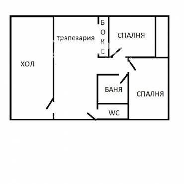 Тристаен апартамент, София, Люлин 5, 675816, Снимка 1