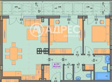 Тристаен апартамент, София, Манастирски ливади - изток, 679816, Снимка 1
