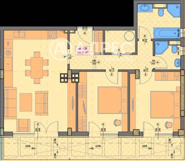 Тристаен апартамент, София, Манастирски ливади - изток, 679819, Снимка 1