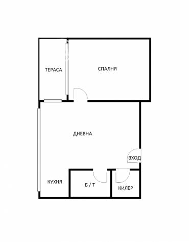 Двустаен апартамент, Варна, Техникумите, 616822, Снимка 1