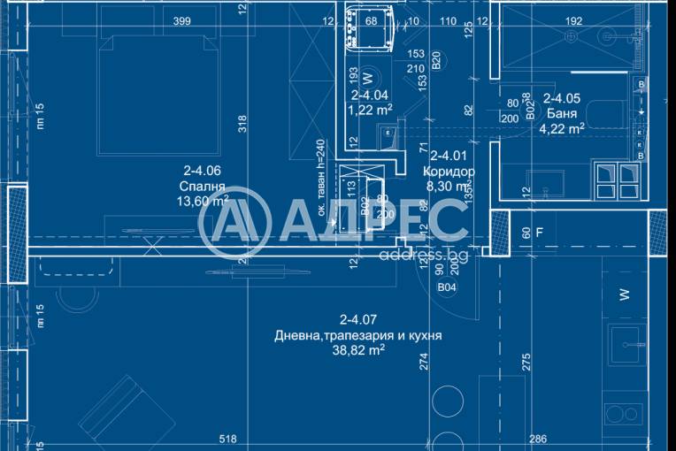 Двустаен апартамент, София, Панчарево, 597823, Снимка 26