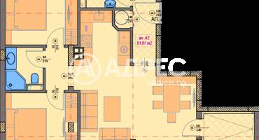 Тристаен апартамент, София, Кръстова вада, 679824, Снимка 2