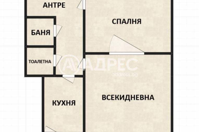 Двустаен апартамент, София, Център, 666826, Снимка 6