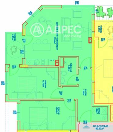 Тристаен апартамент, Бургас, Мадика, 674827, Снимка 1