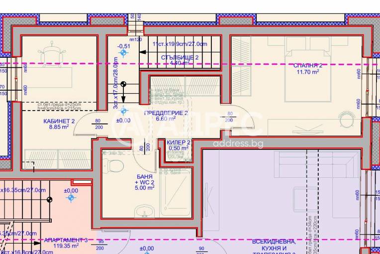 Многостаен апартамент, Варна, Галата, 687827, Снимка 19