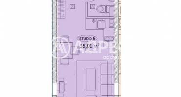 Едностаен апартамент, София, Център, 689827, Снимка 4