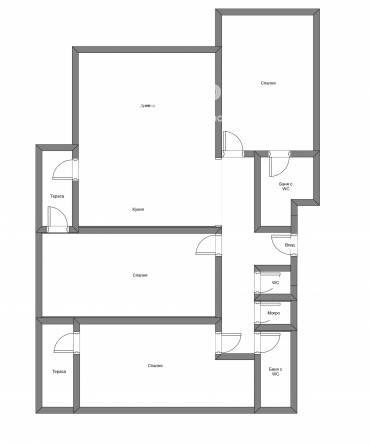 Многостаен апартамент, София, Разсадника, 694829, Снимка 1