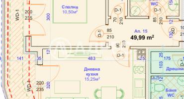 Двустаен апартамент, Варна, Възраждане 1, 642831, Снимка 5