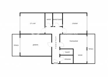 Тристаен апартамент, Варна, Чаталджа, 683831, Снимка 1