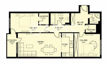 Тристаен апартамент, София, Люлин 5, 586834, Снимка 1