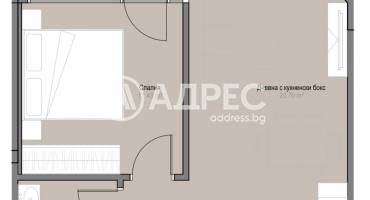 Двустаен апартамент, София, Оборище, 687834, Снимка 2