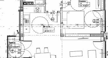 Двустаен апартамент, София, Оборище, 652837, Снимка 4