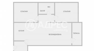 Тристаен апартамент, Варна, к.к. Чайка, 659837, Снимка 15
