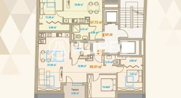 Тристаен апартамент, София, Център, 676838, Снимка 5