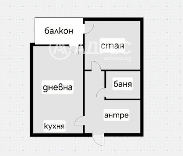 Двустаен апартамент, София, Дружба 2, 654839, Снимка 1