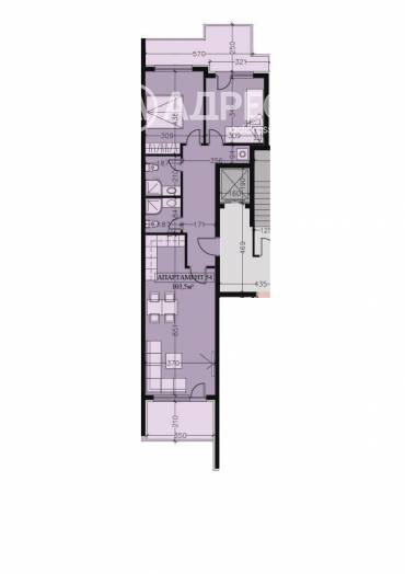 Тристаен апартамент, София, Манастирски ливади - изток, 656839, Снимка 1