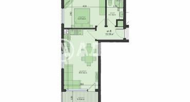 Двустаен апартамент, Варна, Възраждане 3, 651840, Снимка 3