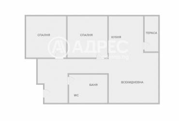 Тристаен апартамент, Варна, Бриз, 667842, Снимка 1