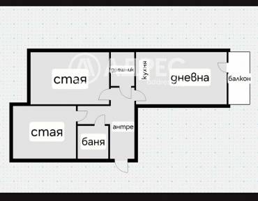 Тристаен апартамент, София, Лозенец, 671843, Снимка 1