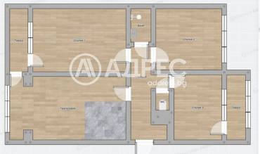 Тристаен апартамент, Варна, Чайка, 679843, Снимка 1