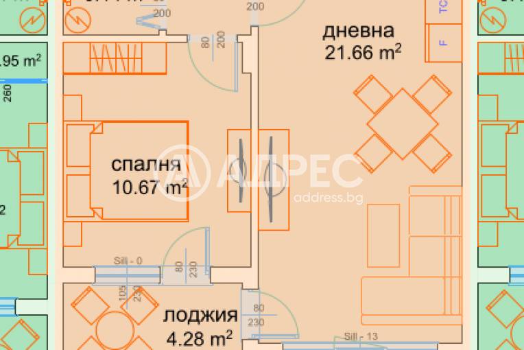 Двустаен апартамент, Варна, м-ст Пчелина, 612847, Снимка 5