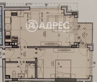 Двустаен апартамент, Стара Загора, Железник- запад, 633847, Снимка 1