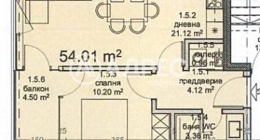Двустаен апартамент, Варна, Владислав Варненчик, 681847, Снимка 2