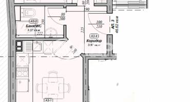 Двустаен апартамент, Варна, Погребите, 683847, Снимка 2