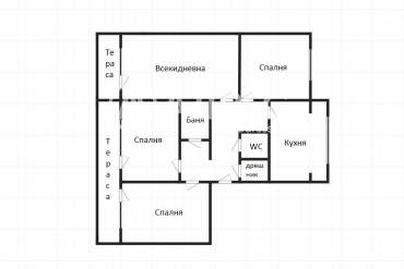 Многостаен апартамент, Бургас, Славейков, 699848, Снимка 1