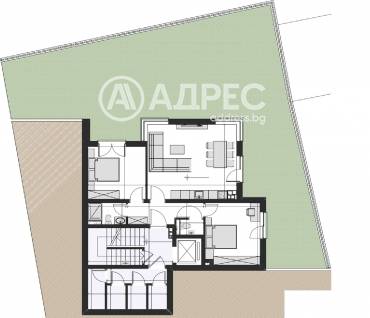 Тристаен апартамент, София, Драгалевци, 648849, Снимка 1