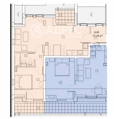 Двустаен апартамент, София, Център, 689849, Снимка 1