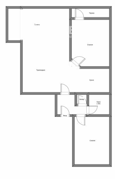 Тристаен апартамент, София, Център, 661855, Снимка 1