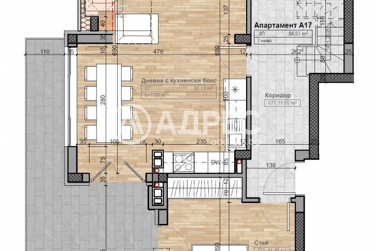 Тристаен апартамент, София, Манастирски ливади - изток, 674857, Снимка 4