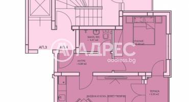 Двустаен апартамент, Пловдив, Каменица 1, 640858, Снимка 2